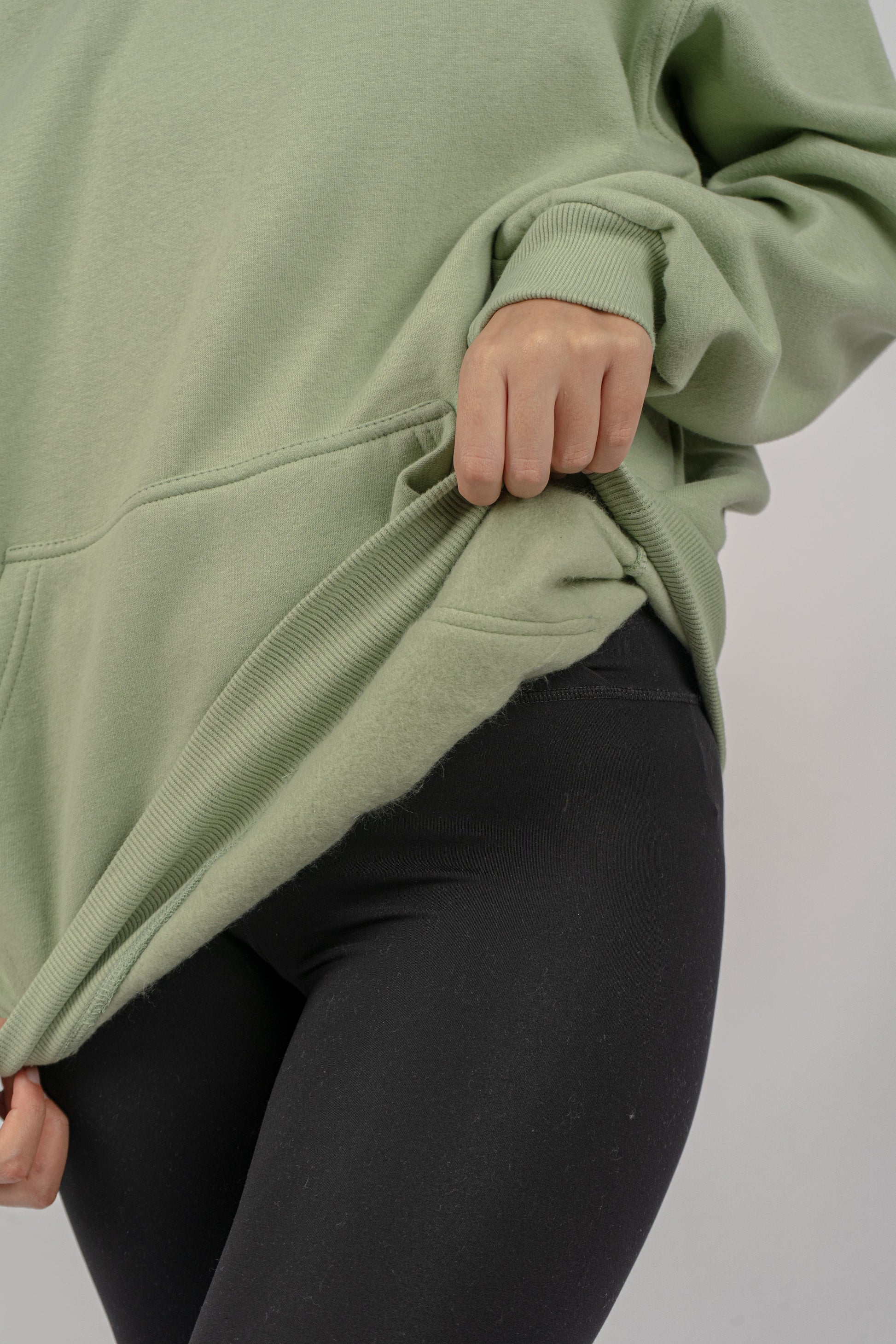 Mint plain Hoodie