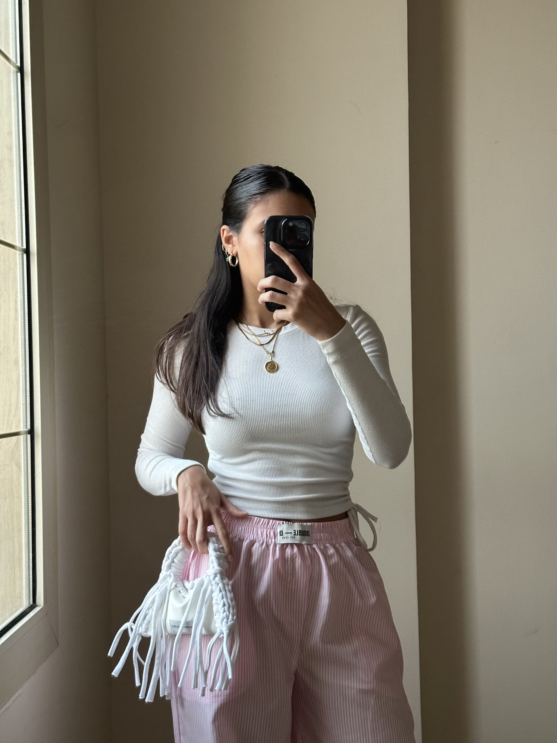 Pj pink pants
