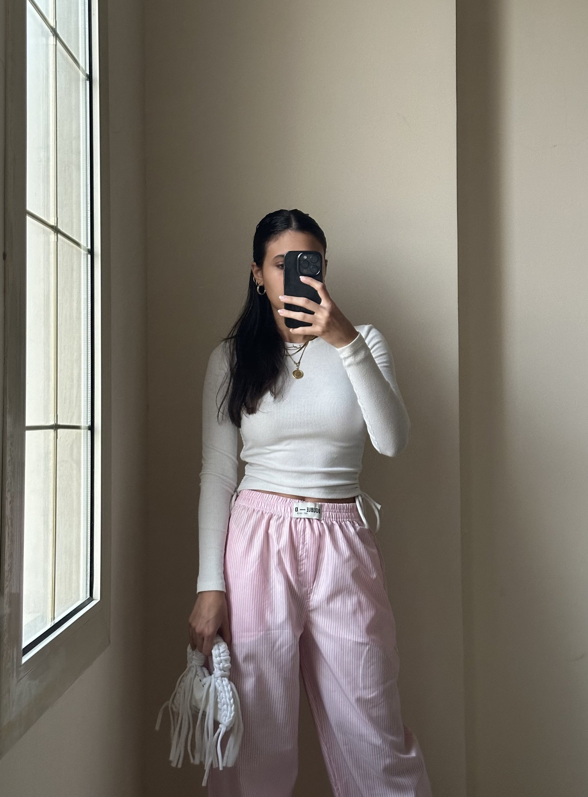Pj pink pants