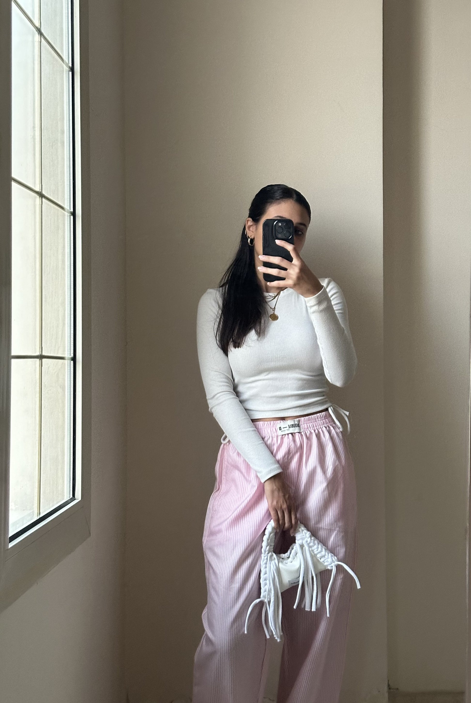 Pj pink pants