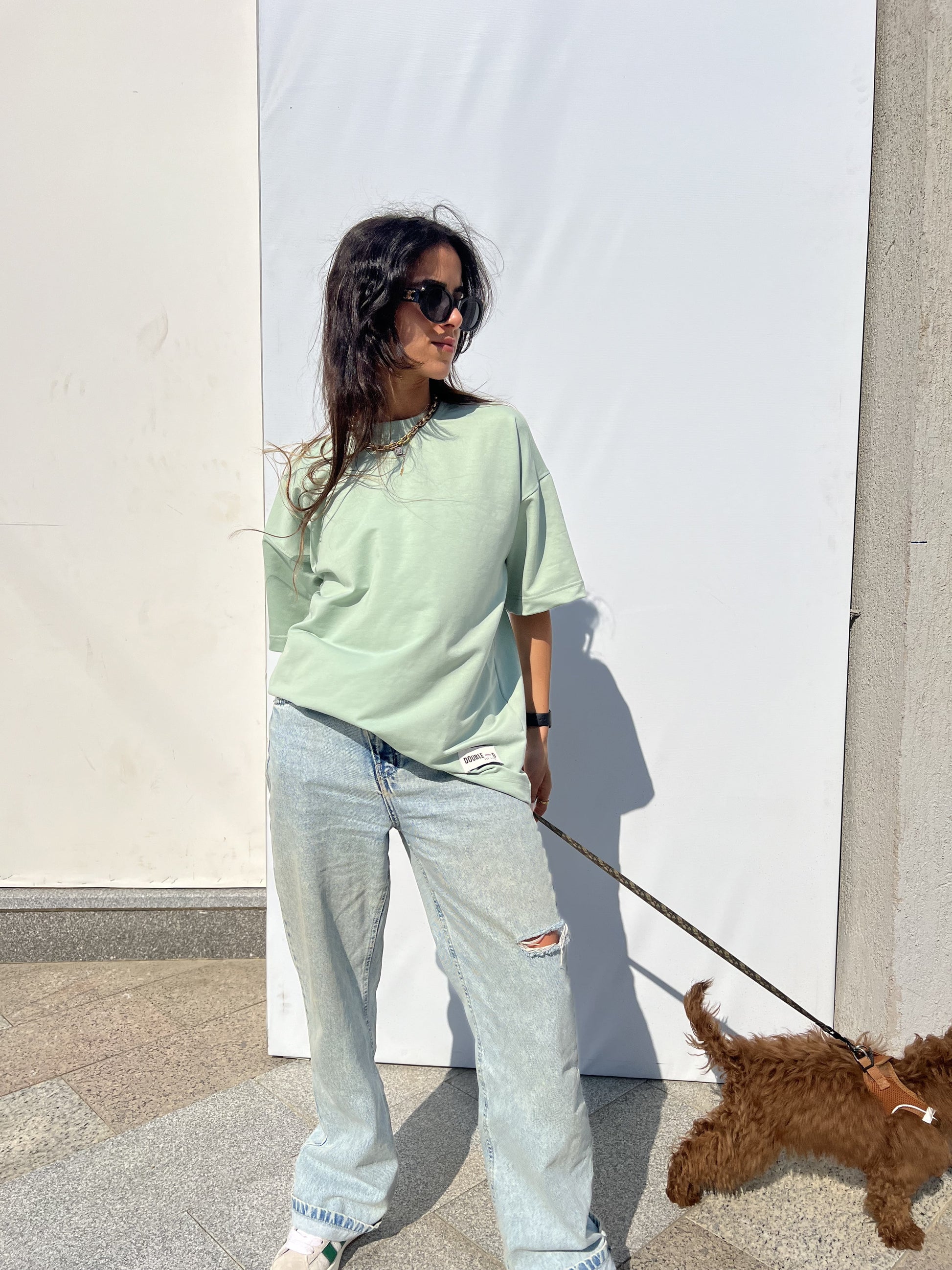 Mint oversized T-shirt