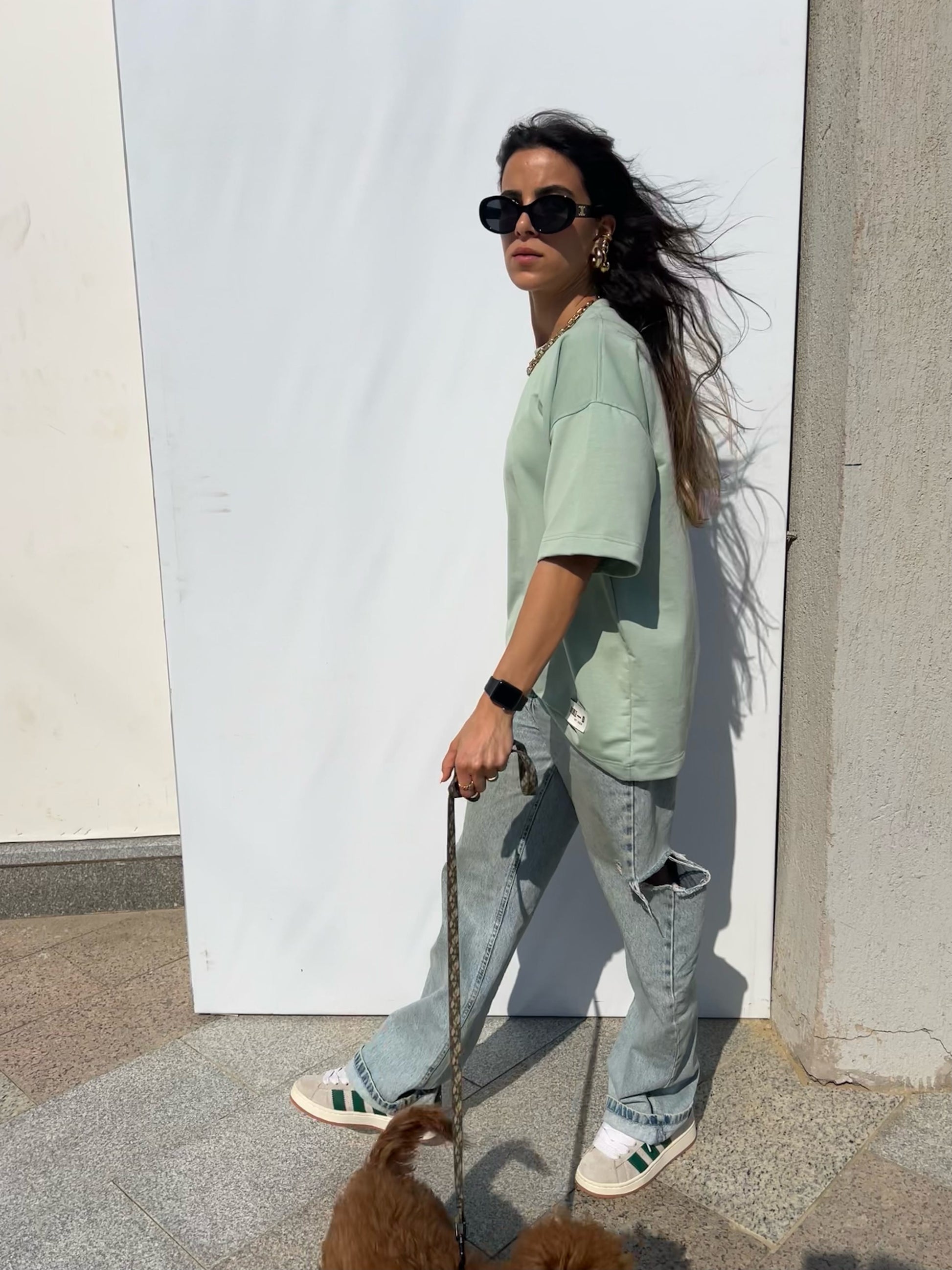 Mint oversized T-shirt