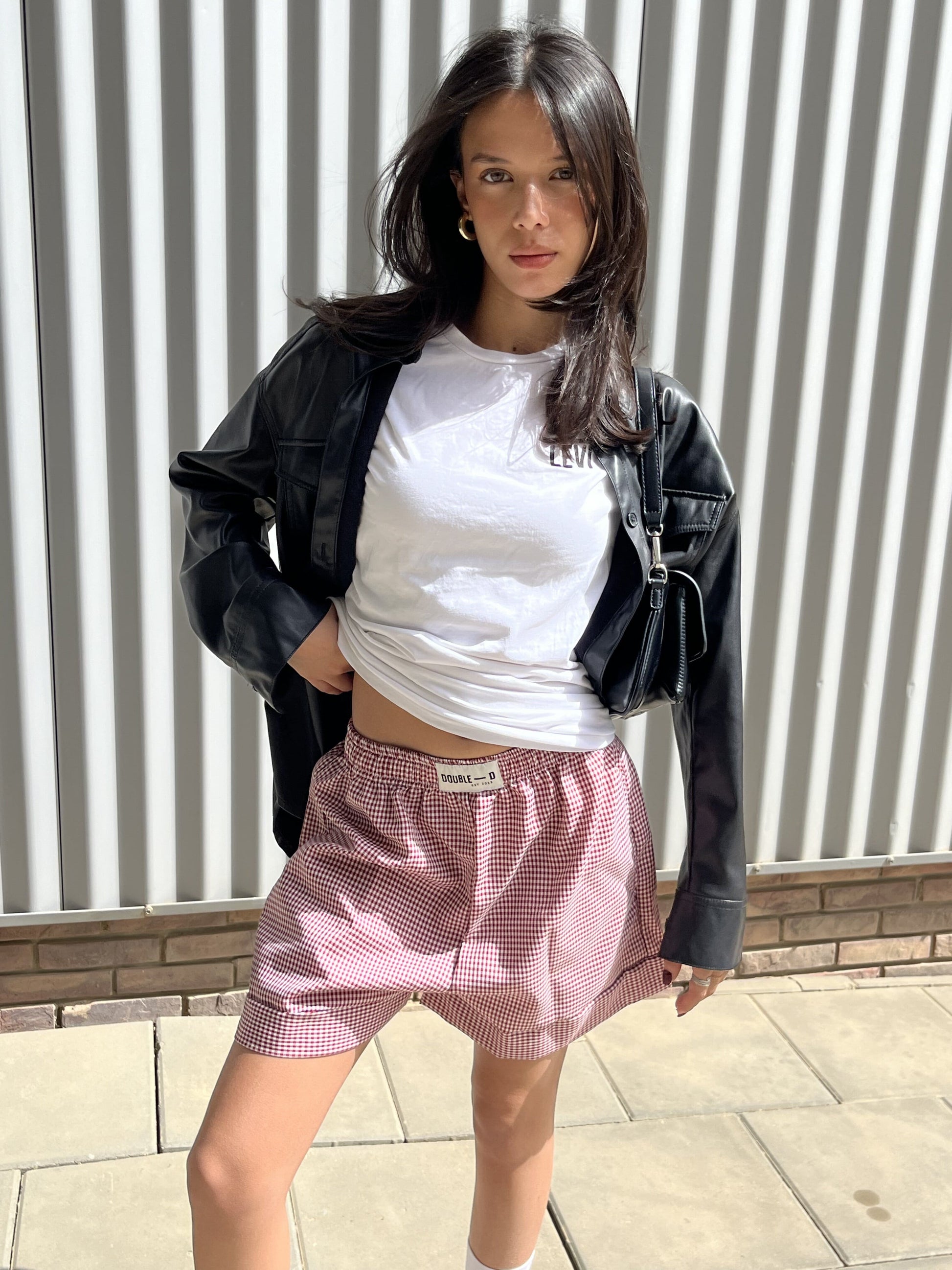 Boxy short - cheery