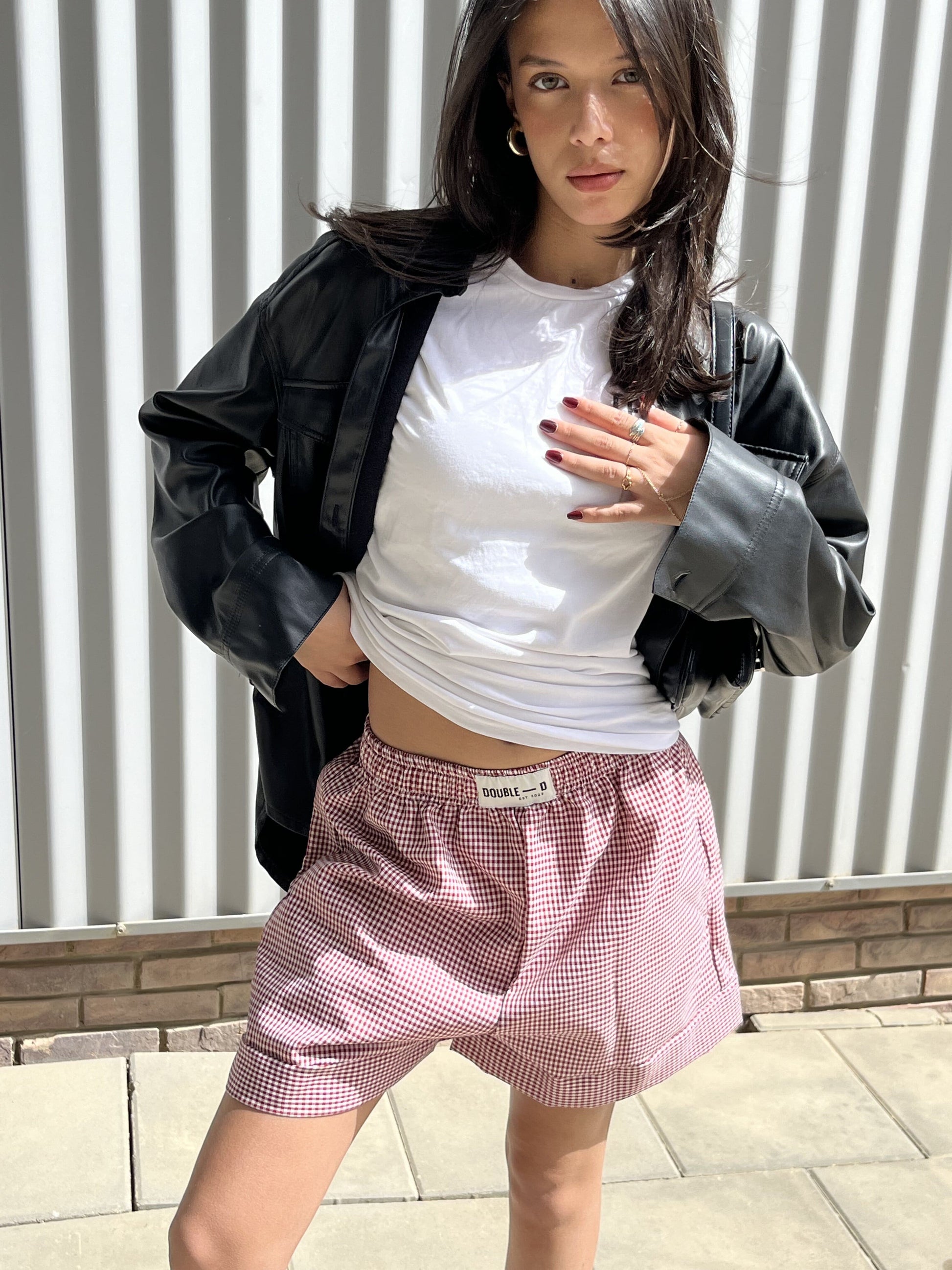 Boxy short - cheery