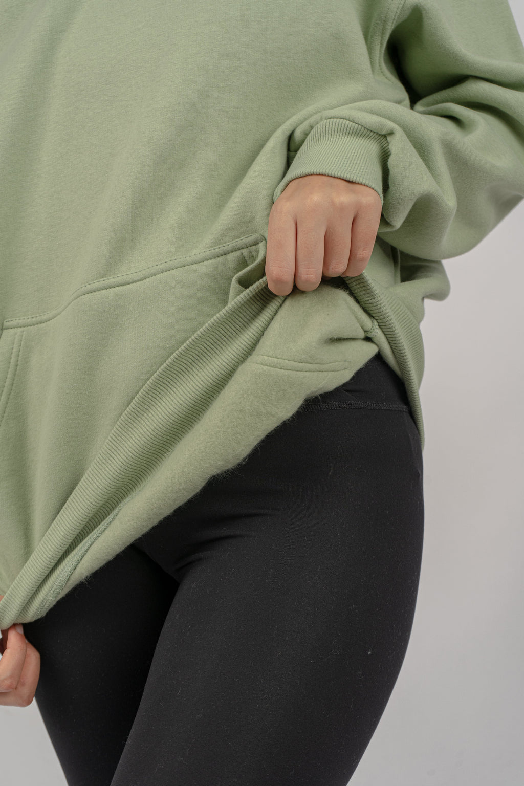 Mint plain Hoodie